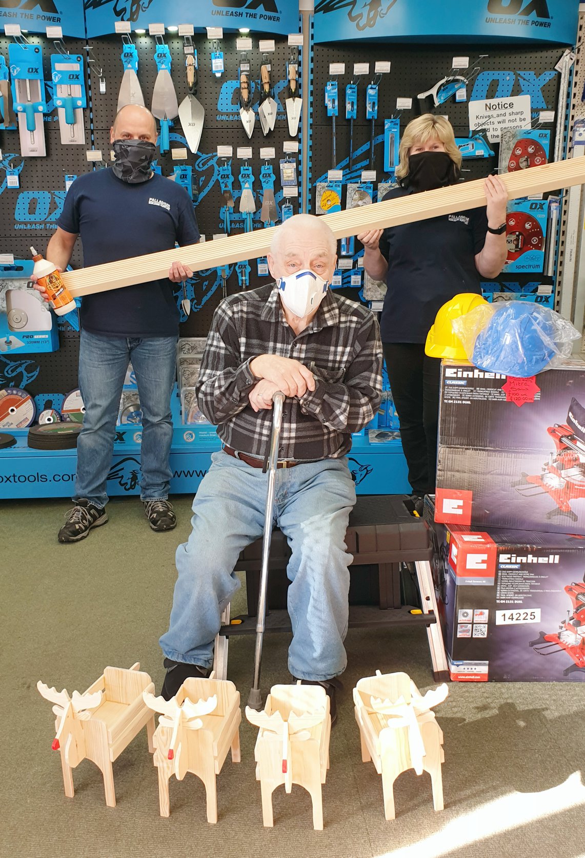 Palladium donate Timber Mouldings and Glue to help St Luke's Hospice